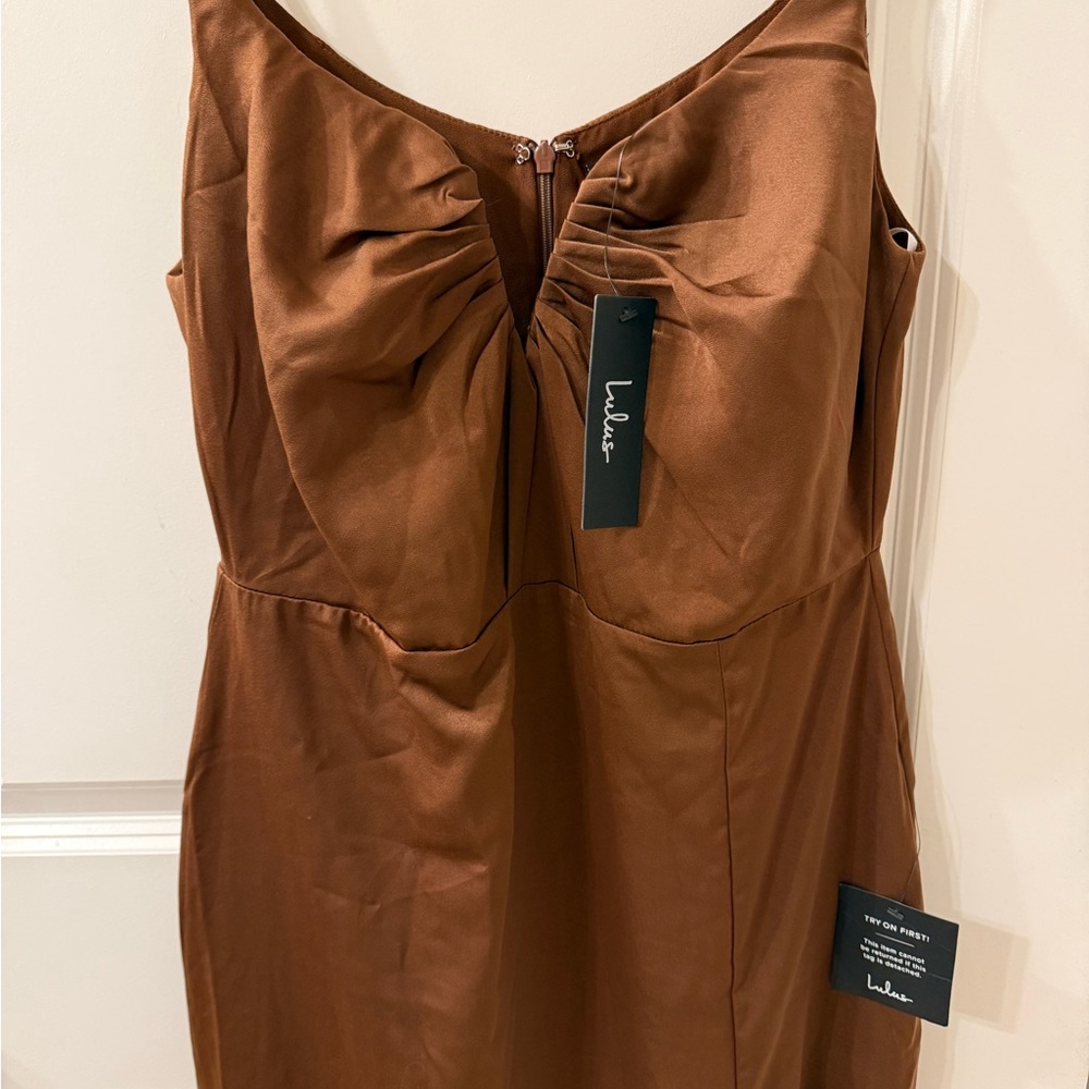 Lulu's Brown Dress